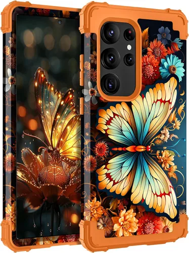 Vista 75 de Hocase Funda para Samsung Galaxy S26 Ultra, mandala beige