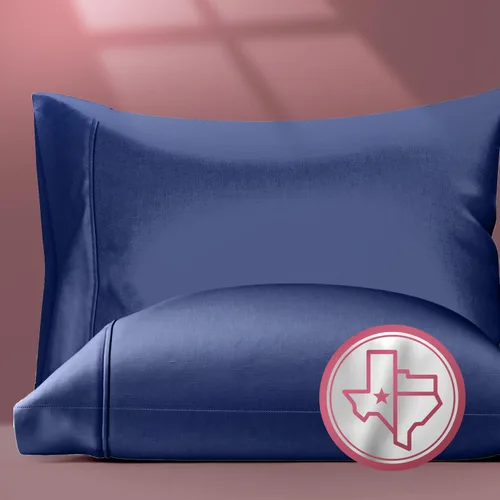 Vista 18 de TEXAS LINEN CO. Fundas de almohada 100% algodón egipcio tamaño Queen – Lujosas fundas de almohada de alta cantidad de hilos de la serie 800