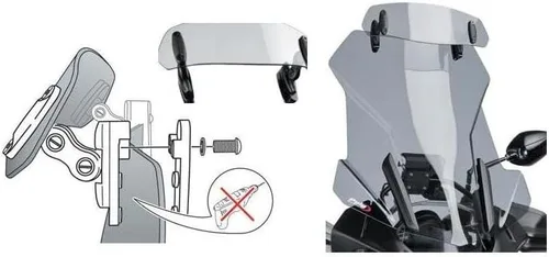 Vista 2 de Puig 6320H - Visera con clip multiajustable (9.843 in x 3.937 in)