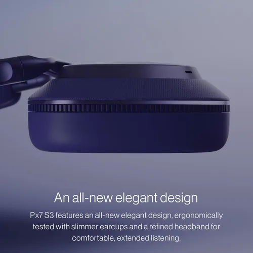 Vista 6 de Bowers & Wilkins Px7 S3 Wireless Over-Ear Headphones, Indigo Blue Azul índigo