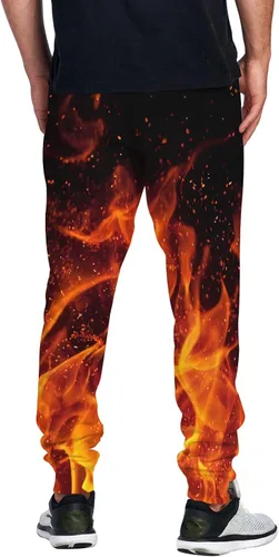 Vista 3 de Novedosos pantalones deportivos unisex con gráficos 3D de novedad, pantalones deportivos holgados y frescos S-XXL