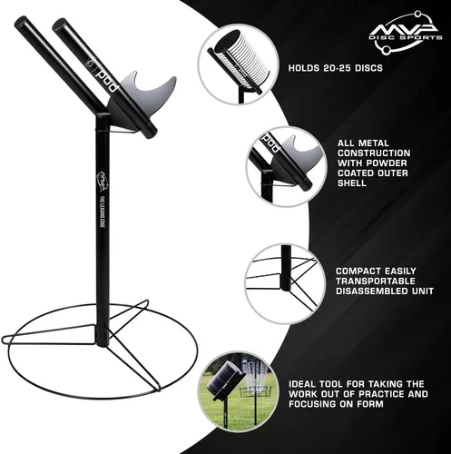 Vista 2 de MVP Disc Sports Accesorio de práctica para soporte de disco de cápsulas