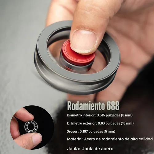 Vista 8 de Combo de soporte magnético para teléfono y Fidget Spinner para MagSafe