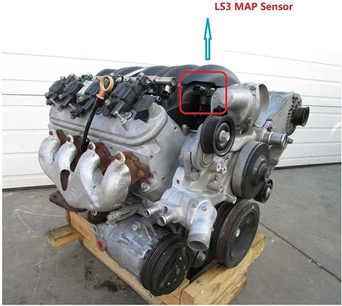 Vista 8 de Sensor LS3 MAP de repuesto para Chevy Camaro SS Convertible 2008-2013 Corvette C6 6.2L V8 VIN: W 55573248 213-4681
