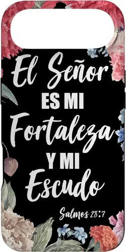 Vista 27 de El Señor ES Mi Fortaleza Spanish Christian Bible Verse Case for iPhone 17