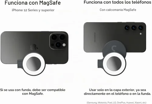 Vista 6 de ShiftCam SnapGrip Creator Kit para creadores de contenido, incluye SnapGrip, SnapLight, trípode SnapPod - Kit de vlogging para iPhone y Android
