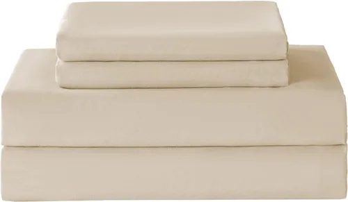Vista 24 de Yibeizi - Juego de sábanas con estampado floral para cama de tamaño queen, sábanas de microfibra con patrón botánico boho, fundas para almohada