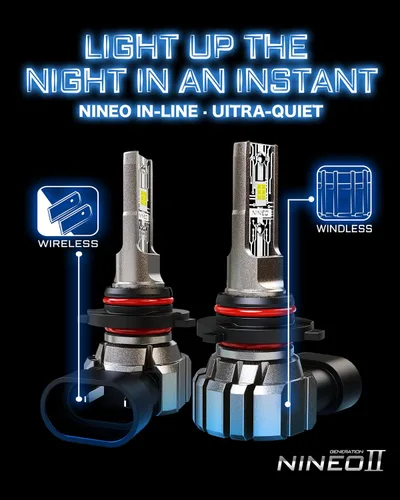 Vista 6 de NINEO Luz antiniebla 9005, ajuste inalámbrico para luces de accesorios ATV/UTV, paquete de 2