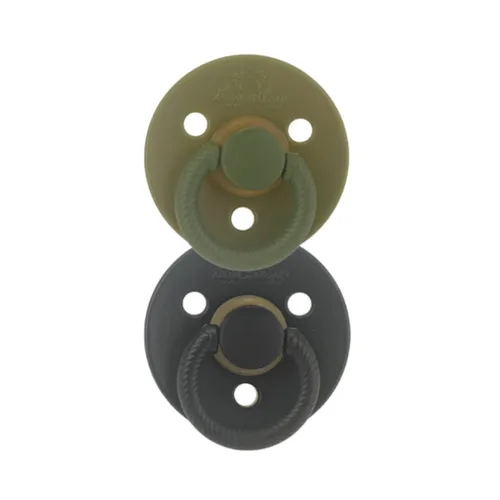 Vista 8 de Itzy Ritzy Chupetes de goma natural para recién nacidos, con pezón en forma de cereza sin BPA y grandes agujeros de aire para mayor seguridad, juego