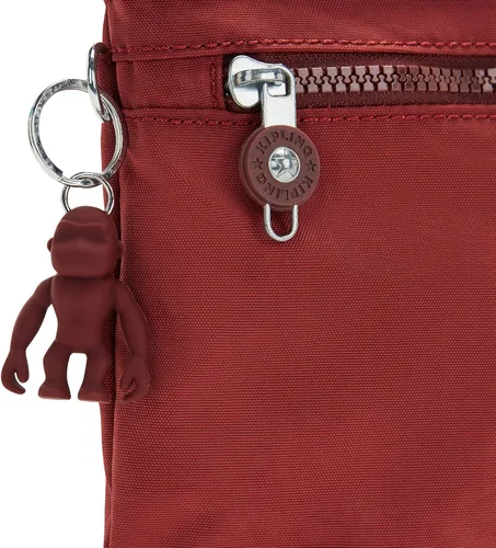 Vista 6 de Kipling Bolso bandolera Arto para mujer Carmín Dusty M