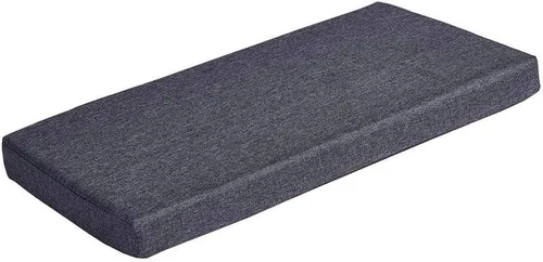 Vista 13 de SAMTY - Cojines de espuma viscoelástica para banco y silla, con respaldo de goma antideslizante, para interiores, para columpio/sofá, 32 x 12
