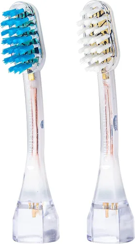 Vista 10 de Emmi-dent Platino 4 pines Braces Bristle-Head Attachments – Cabezales de repuesto para cepillos de dientes eléctricos. Limpia con ondas