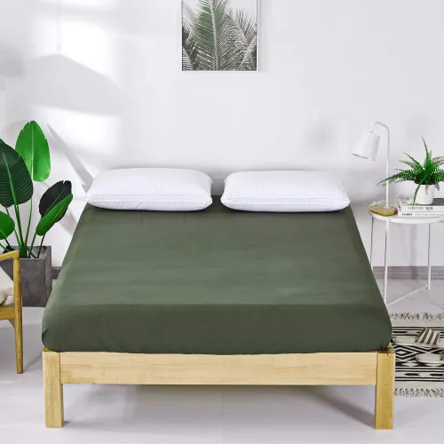 Vista 6 de ECOCOTT Sábana Bajera Ajustable - 100% Algodón Natural Seleccionado - Bolsillo Profundo Elástico, Resistente al Encogimiento y a la Decoloración