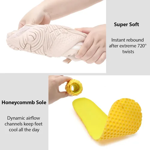Vista 7 de Zapatos de senderismo para mujer, puntera ancha, cero caída, minimalistas, para entrenamiento, entrenamiento cruzado, senderismo, calzado con tierra