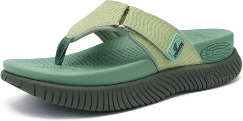 Vista 16 de COFACE Sandalias ortopédicas para mujer, cómodas sandalias de plataforma para playa, talla 6-12