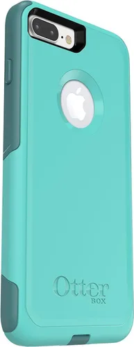 Vista 3 de OtterBox Commuter Series - Funda para iPhone 8 Plus y iPhone 7 Plus (solamente), embalaje no minorista, Aqua Mint Way