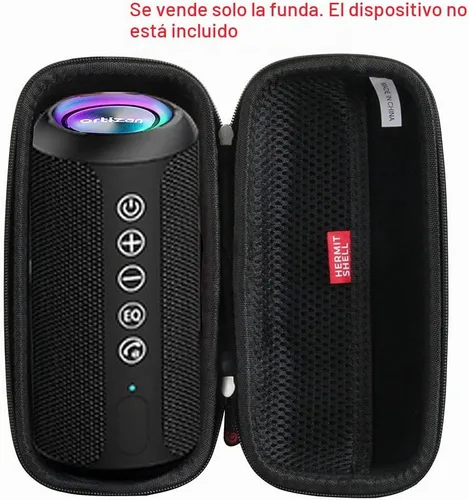 Vista 2 de Hermitshell - Funda rígida de viaje para altavoz Bluetooth portátil Ortizan X10 (1.ª generación) (negro)