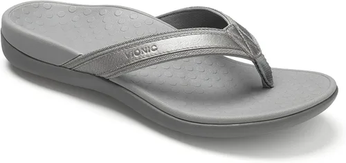 Vista 3 de Sandalias Vionic Tide, con tira para dedos, con diamantes de imitación, con soporte de arco ortopédico oculto, para mujer