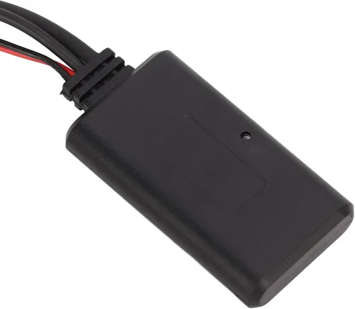 Vista 9 de Fydun Adaptador Bluetooth AUX de coche Bluetooth conector para módulo estéreo de audio Cable de audio estéreo adaptador de entrada AUX con micrófono