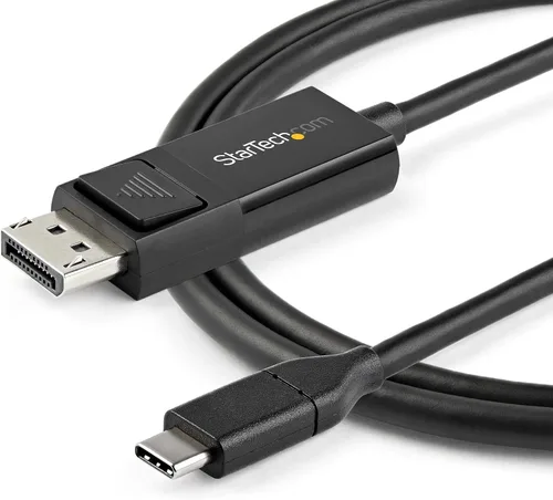Vista 4 de StarTech - Cable USB-C a DisplayPort 1.2 de 35.8 in, 4K 60Hz, HDR, bidireccional