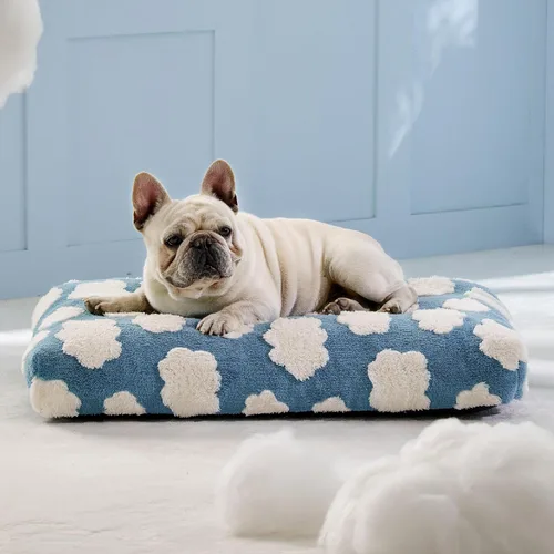 Vista 6 de LE SURE - Bonita almohada estética para mascotas, tamaño mediano, diseño jacquard grueso para mascotas, 30 x 20 pulgadas