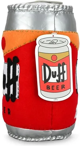 Vista 2 de Kidrobot The Simpsons Duff - Canela de cerveza de felpa de 10 pulgadas, con licencia