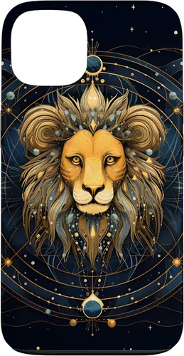 Vista 7 de Leo Zodiac Sign Lion Horoscope Constellation Case for iPhone 17