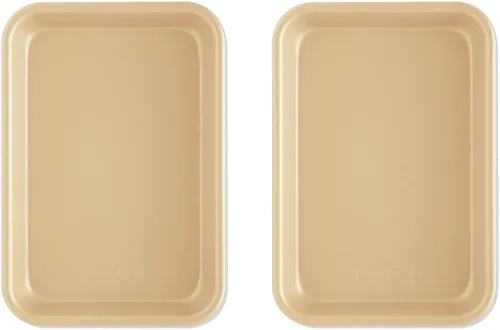 Vista 8 de Nordic Ware Naturals - Juego de sábanas grandes antiadherentes y medias sábanas