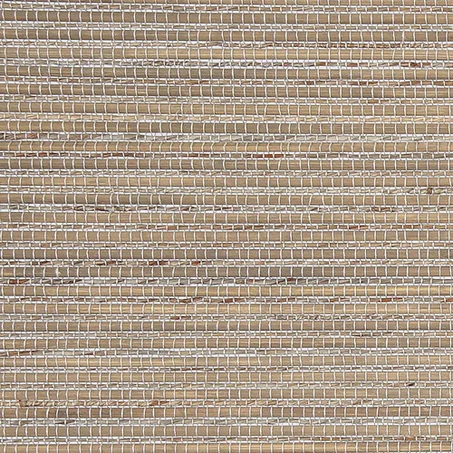 Vista 13 de LETAU No Tools - Persianas sin cordones de madera sin taladro, persianas romanas de bambú blanco, patrón 1