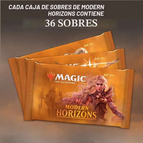 Vista 2 de Magic: The Gathering Modern Horizons Booster Box 36 paquetes de refuerzo Sellado de fábrica, tamaño único