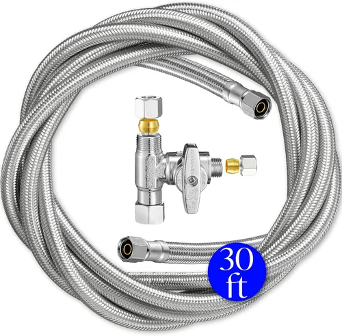 Vista 2 de Kit de línea de agua para refrigerador (25 pies)