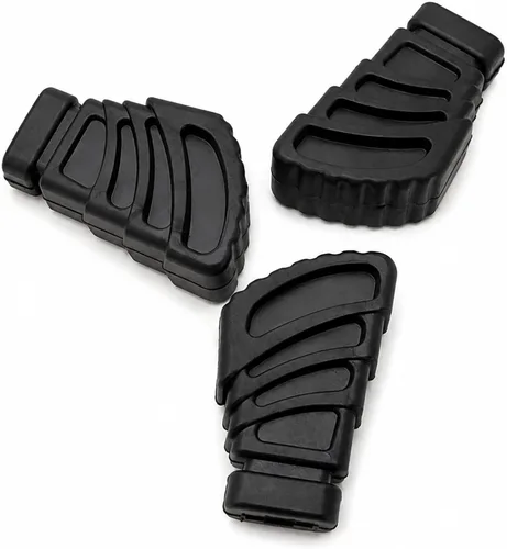 Vista 4 de 3 Pcs Rubber Drum Feet，Replacement Rubber Feet for Single Braced Drum Hardware Cymbal Stands