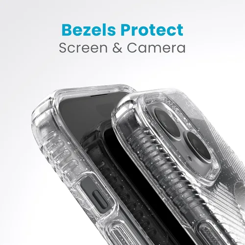Vista 6 de Speck Funda para iPhone 17e, 15 – Bloqueo de bloqueo antideslizante ClickLock, diseñada para MagSafe, agarre de protección contra caídas