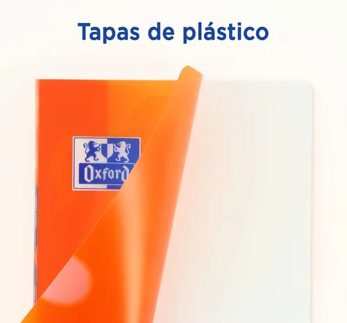 Vista 4 de Oxford PAQ/10 Libretas A5 48 3.17 oz Tubos Cuadrados 4 x 39.2 °F/M Tapa Plástico