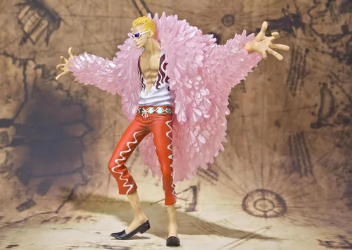 Vista 3 de Estatua de PVC Bandai Figuarts ZERO de una pieza Donquixote Doflamingo