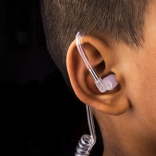 Vista 5 de Remtise Tubo de bobina acústica de repuesto para auriculares y auriculares de radio bidireccional, tubo acústico resistente a los rayos UV de grado