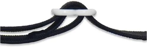 Vista 4 de Correas de sábanas ajustables entrecruzadas para mantener tu cama ordenada (negro)