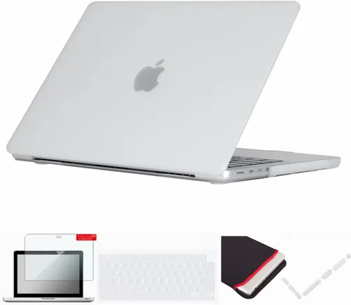 Vista 59 de Se7enline Compatible con MacBook Pro Touch Bar Case 2016/2017/2018/2019, funda rígida mate para Mac Pro de 13 pulgadas, A1706/A1989/A2159, funda