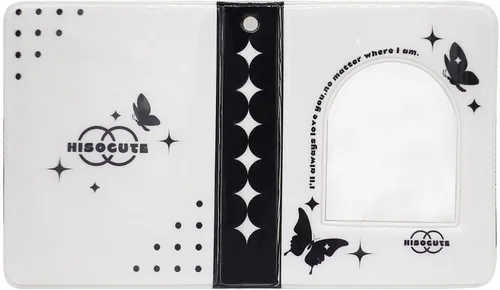 Vista 3 de Mini álbum de fotos de 40 bolsillos, soporte para tarjetas fotográficas Kpop de 3 pulgadas, carpeta pequeña para tarjetas fotográficas, carpeta