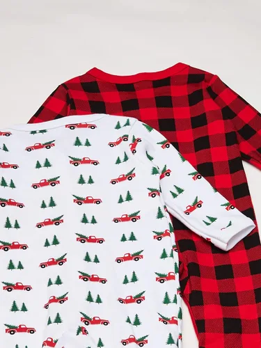Vista 4 de Hudson Baby Pijama de algodón para dormir y jugar para bebé niña