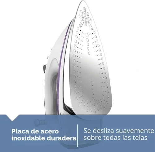 Vista 3 de BLACK+DECKER Plancha de vapor profesional con suela de acero inoxidable