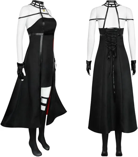 Vista 2 de Anime SPY × FAMILY Cosplay vestido de Halloween Yor Forger disfraz traje
