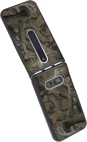 Vista 5 de Nakedcellphone Grid Series - Funda para LG Classic Flip - Camo