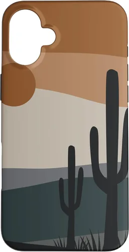 Vista 23 de Cute Desert Cactus Terracotta Southwestern Aesthetic Boho Case for iPhone 17