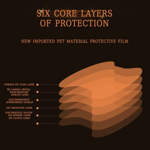 Vista 3 de 4 calcomanías protectoras para manija de puerta de automóvil, película protectora universal de fibra de carbono antiarañazos para la mayoría
