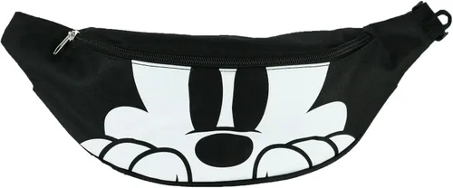 Vista 6 de Disney Riñonera Peeking Mickey Mouse, Negro