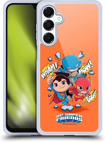 Vista 8 de Head Case Designs Officially Licensed Super Friends DC Comics Aquaman Toddlers Composed Art Gel Case [Military Grade Protection] Compatible with