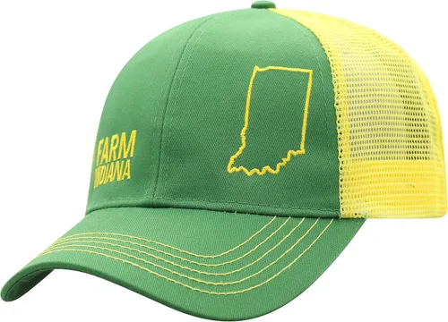 Vista 10 de John Deere Gorra de béisbol con logotipo y malla trasera con contraste, para hombre