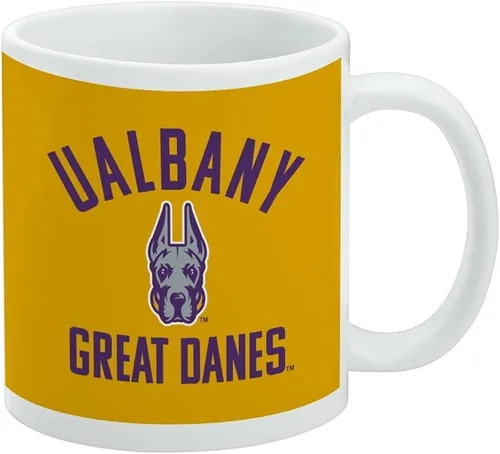 Vista 207 de Abilene Christian Wildcat Taza de café de cerámica, tazas de regalo novedosas para café, té y bebidas calientes, 11 onzas, color blanco