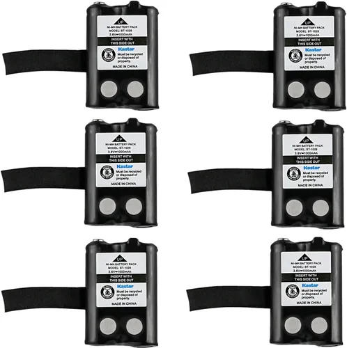 Vista 5 de Kastar Paquete de 1 batería BT-1028 compatible con Uniden BT-1028 58037235E, Uniden GMR3040-3CK GMR3040-2CK GMR2638-2CK 2-Way Walkie-Talkie